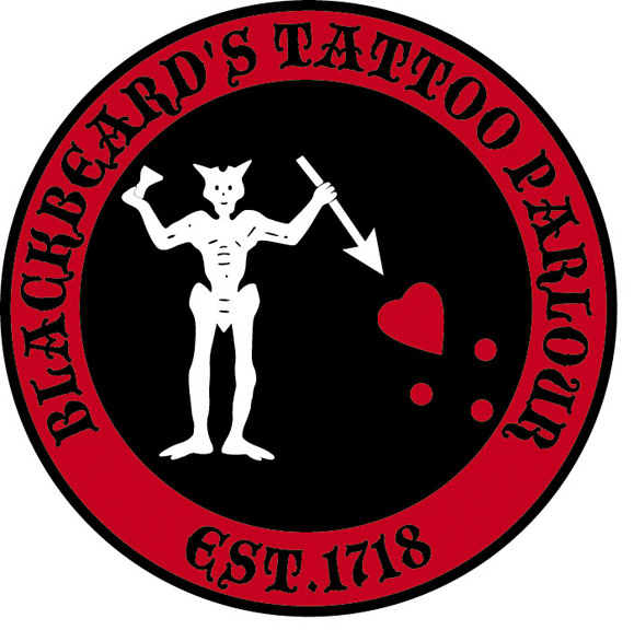 Blackbeard's Tattoo Parlour Artwork