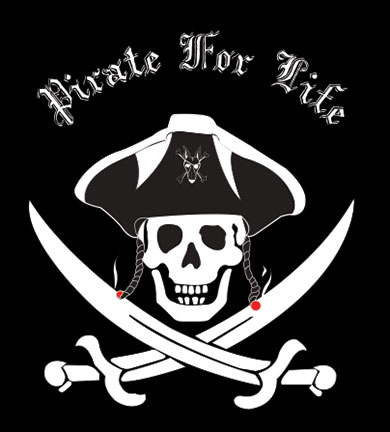 Pirate For Life Artwork