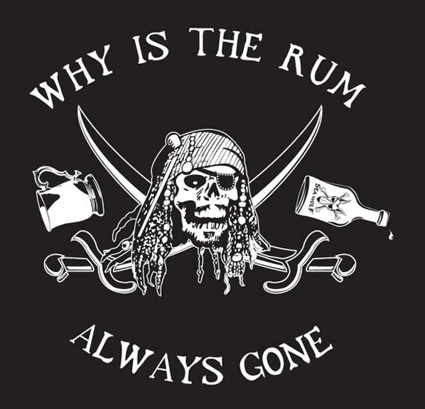Why is the Rum Always Gone Artwork